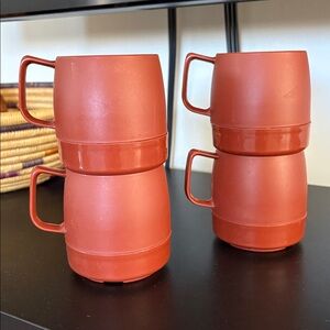 Vintage‎ Dinex Classic #1197 Mugs set of 4